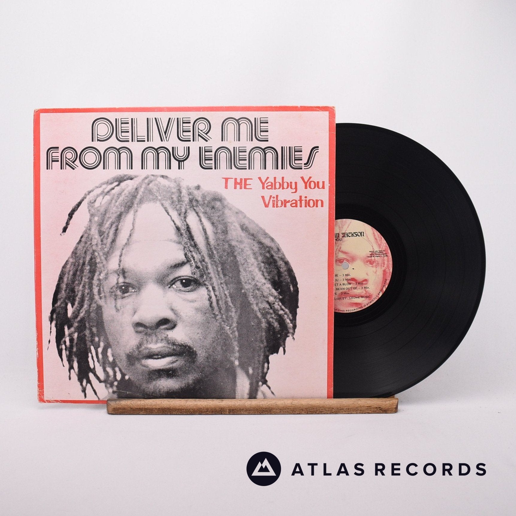 英LP Yabby You Deliver Me From My Enemies GMLP001 Grove Music /00250 Yabby You Deliver Me From My Enemies LP Vinyl Record VG+/EX