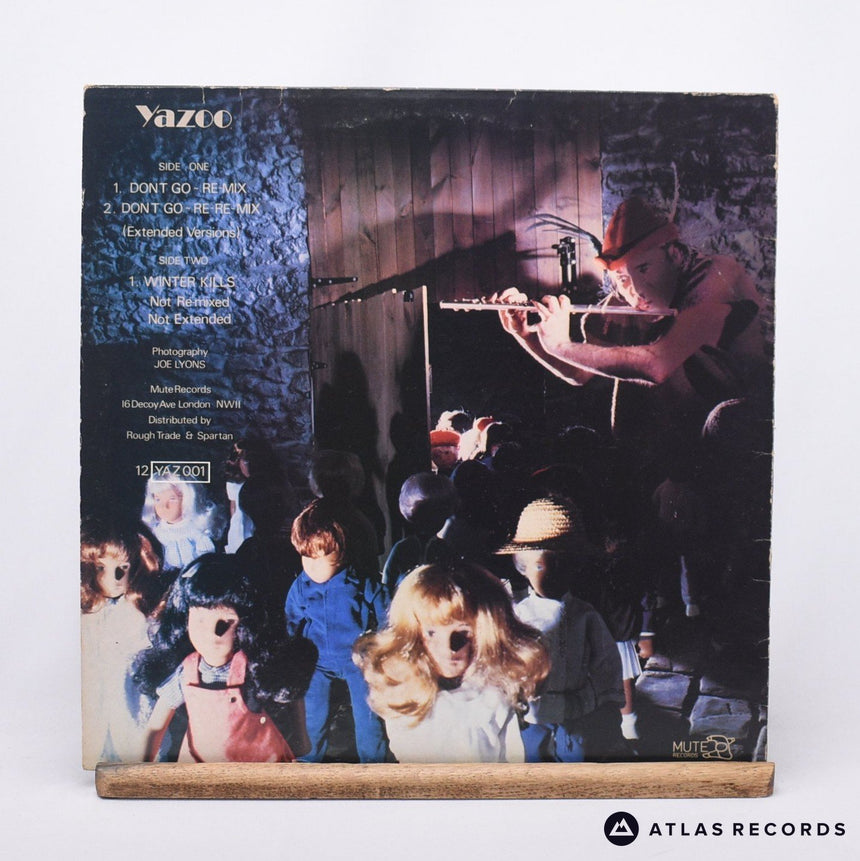 Yazoo - Don't Go (Re-Mixes) - 12" Vinyl Record - VG+/EX