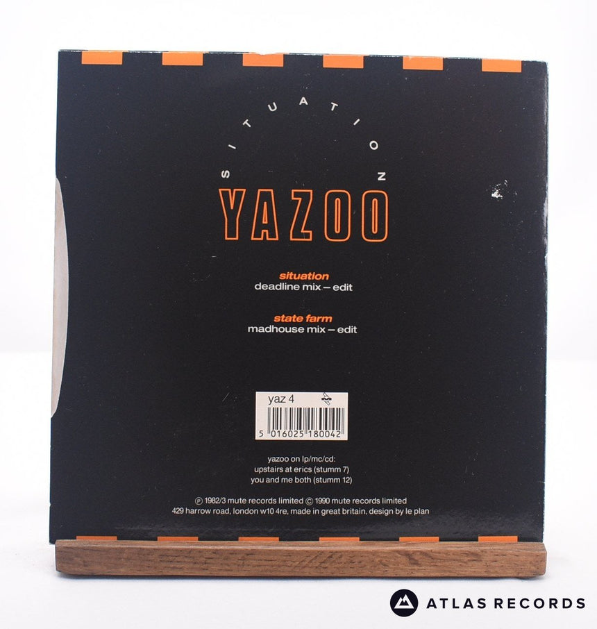 Yazoo - Situation (Remix) - 7" Vinyl Record - VG+/EX