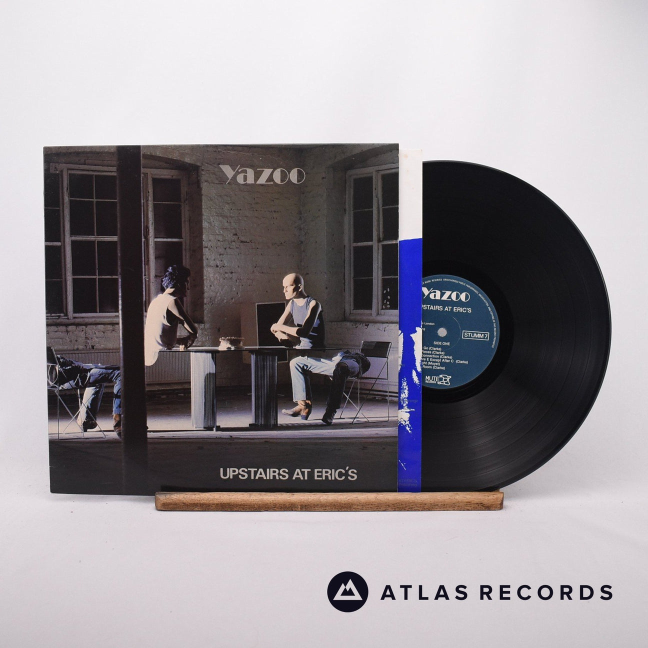 Yazoo Upstairs At Eric's LP Vinyl Record - Front Cover & Record