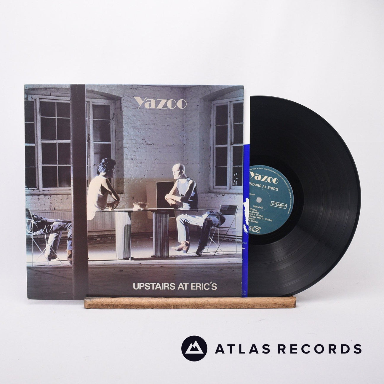 Yazoo Upstairs At Eric's LP Vinyl Record - Front Cover & Record