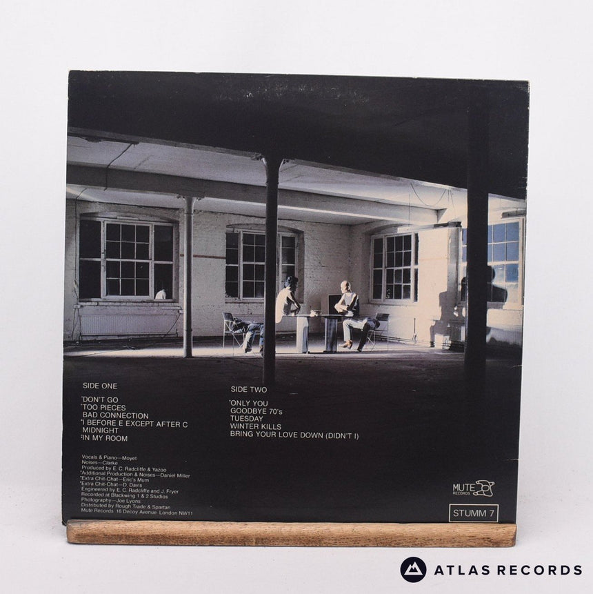 Yazoo - Upstairs At Eric's - A2 B2 LP Vinyl Record - VG+/EX