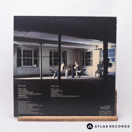 Yazoo - Upstairs At Eric's - A2 B-2 LP Vinyl Record - VG+/EX