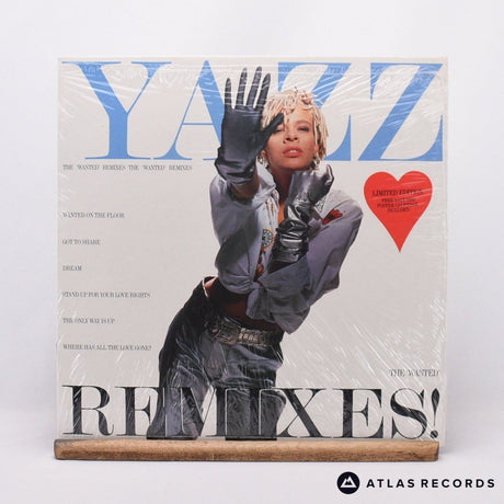 Yazz The 'Wanted' Remixes! LP Vinyl Record - Front Cover & Record