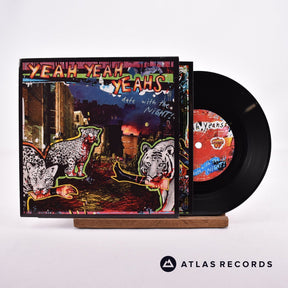 Yeah Yeah Yeahs Date With The Night! 7" Vinyl Record - Front Cover & Record