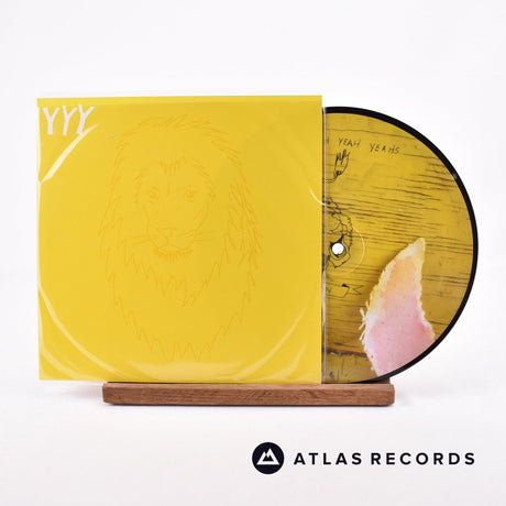 Yeah Yeah Yeahs Gold Lion 7" Vinyl Record - Front Cover & Record
