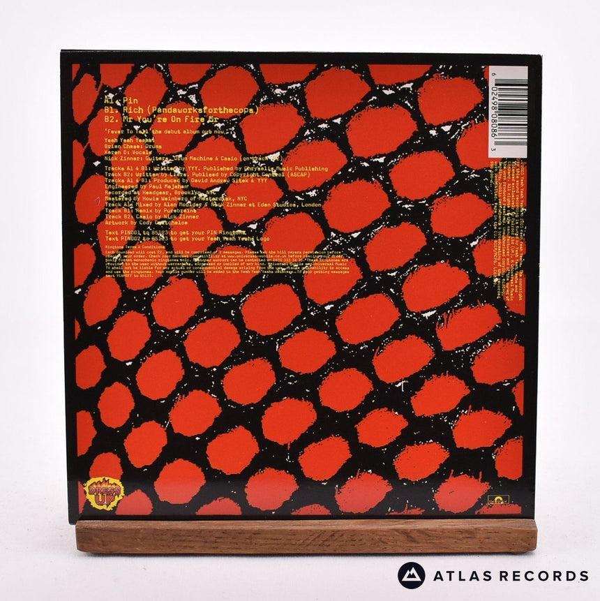Yeah Yeah Yeahs - Pin - Red Limited Edition 7" Vinyl Record - NM/NM