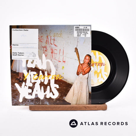 Yeah Yeah Yeahs Y Control 7" Vinyl Record - Front Cover & Record