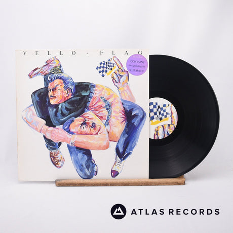 Yello Flag LP Vinyl Record - Front Cover & Record