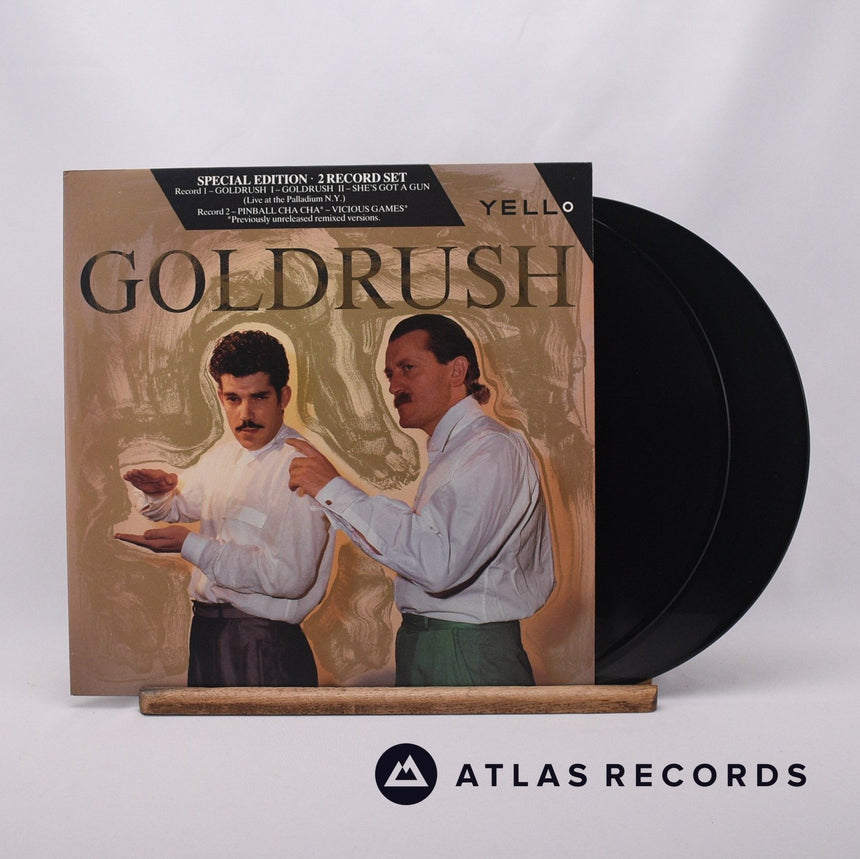 Yello Goldrush 2 x 12" Vinyl Record - Front Cover & Record