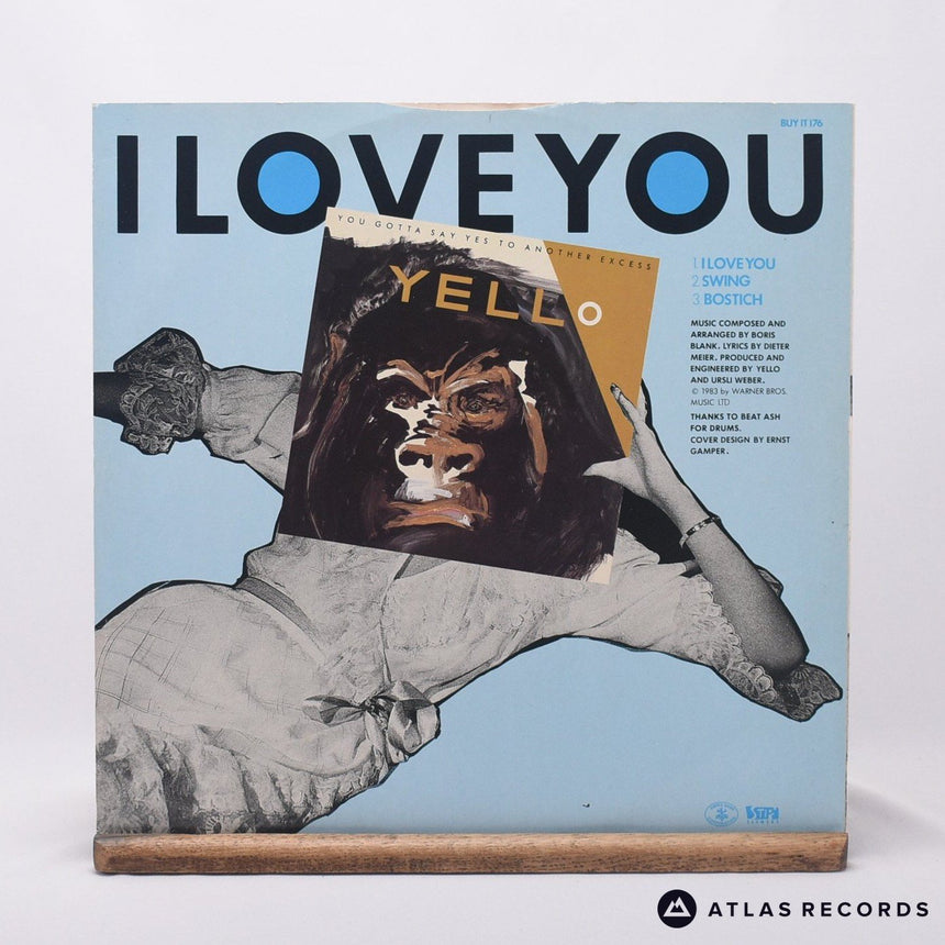 Yello - I Love You - 12" Vinyl Record - EX/VG+