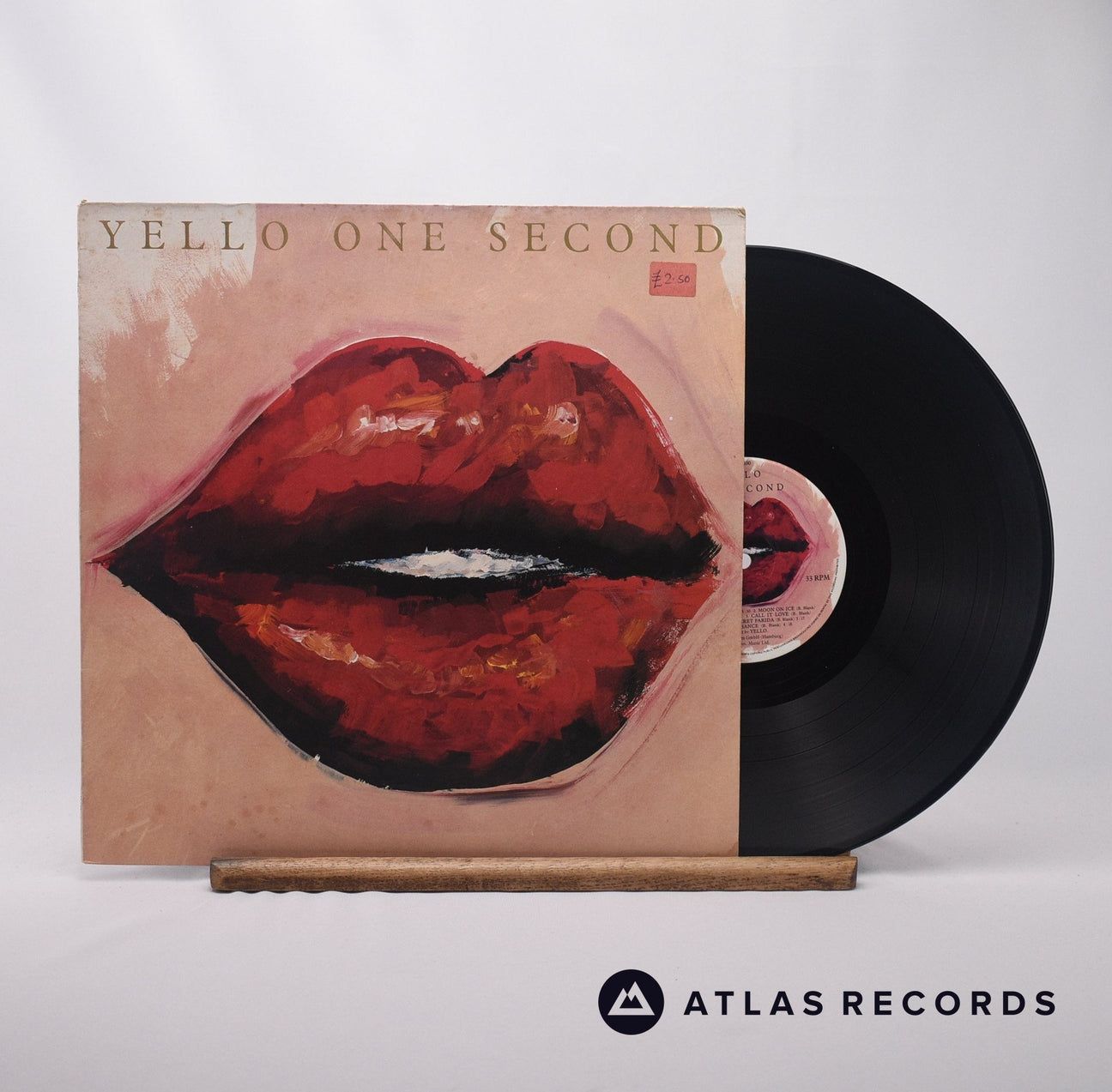 Yello One Second LP Vinyl Record - Front Cover & Record