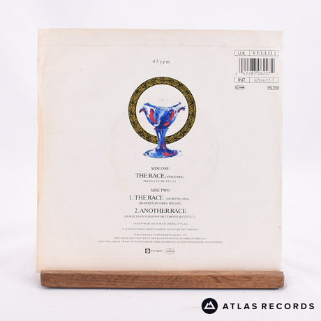 Yello - The Race - 7" Vinyl Record - VG+/EX