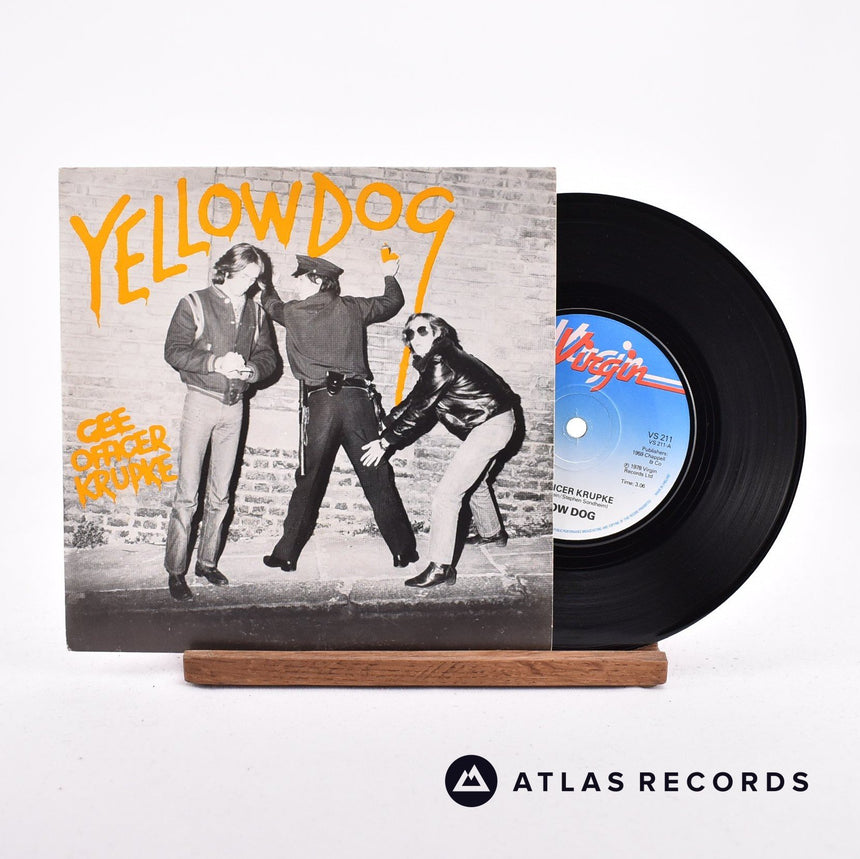 Yellow Dog Gee Officer Krupke 7" Vinyl Record - Front Cover & Record