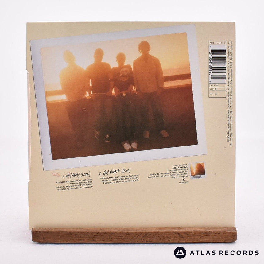 Yellowcard - Way Away - Yellow 7" Vinyl Record - NM/NM