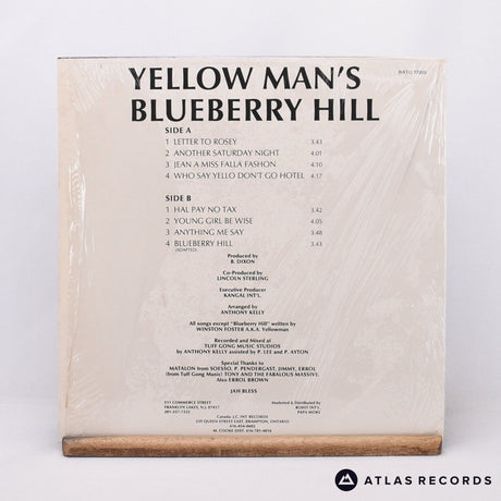 Yellowman - Blueberry Hill - LP Vinyl Record - EX/EX