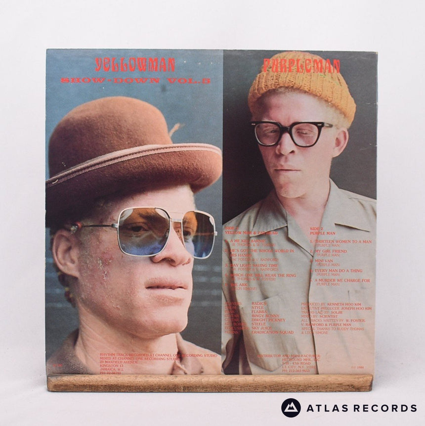 Yellowman & Fathead - Show-Down Vol. 5 - Us LP Vinyl Record - EX/EX