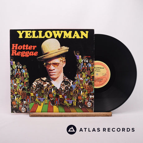 Yellowman Hotter Reggae LP Vinyl Record - Front Cover & Record