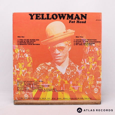 Yellowman - Hotter Reggae - LP Vinyl Record - EX/EX