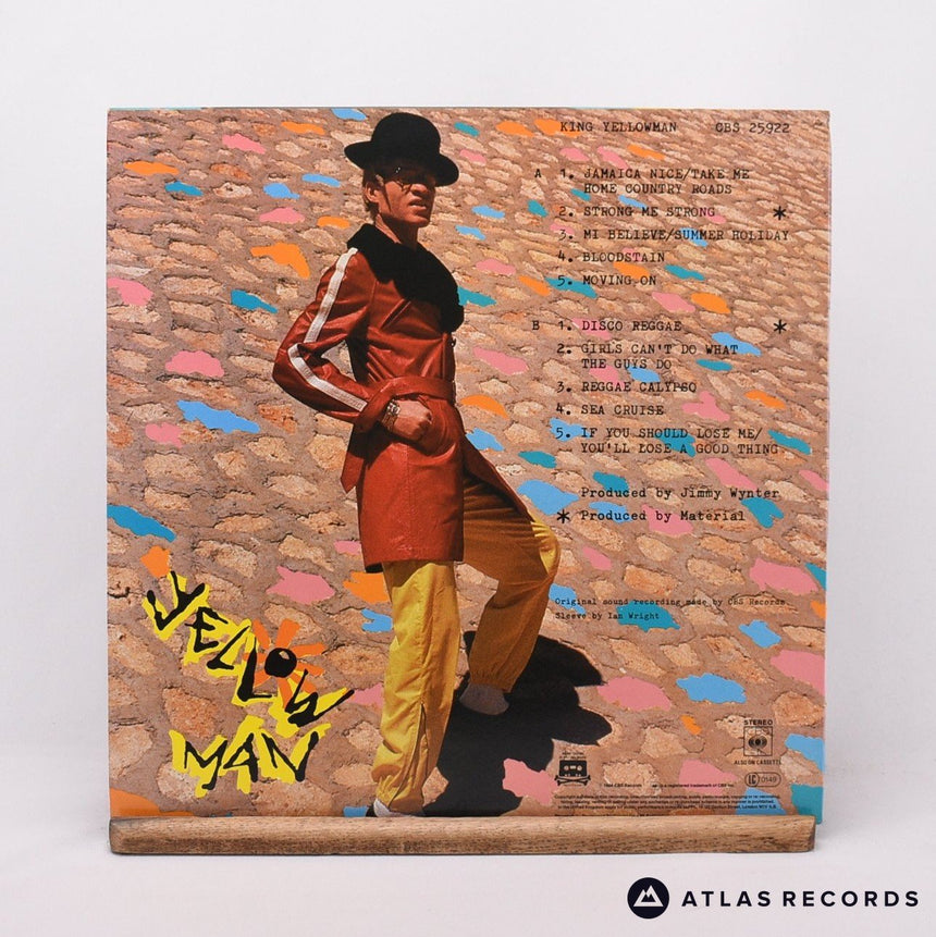 Yellowman - King Yellowman - LP Vinyl Record - EX/EX