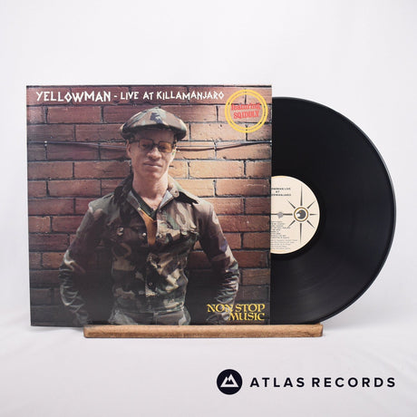Yellowman Live At Killamanjaro LP Vinyl Record - Front Cover & Record