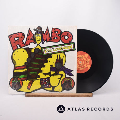 Yellowman Rambo LP Vinyl Record - Front Cover & Record