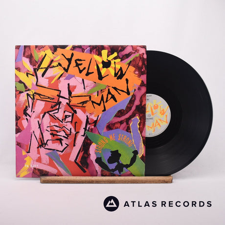 Yellowman Strong Me Strong 12" Vinyl Record - Front Cover & Record