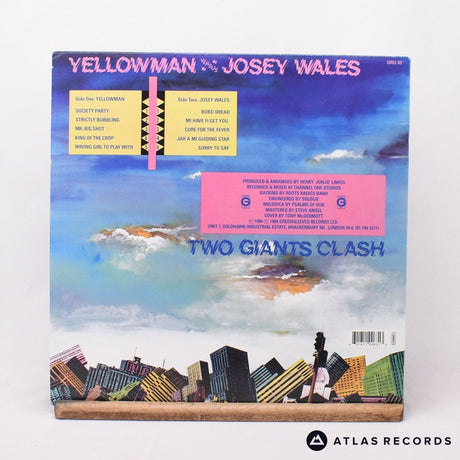 Yellowman - Two Giants Clash - Reissue LP Vinyl Record - EX/EX