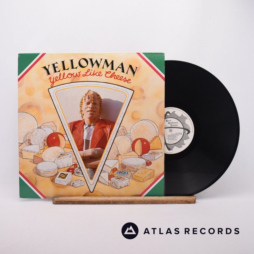 Yellowman Yellow Like Cheese LP Vinyl Record - Front Cover & Record