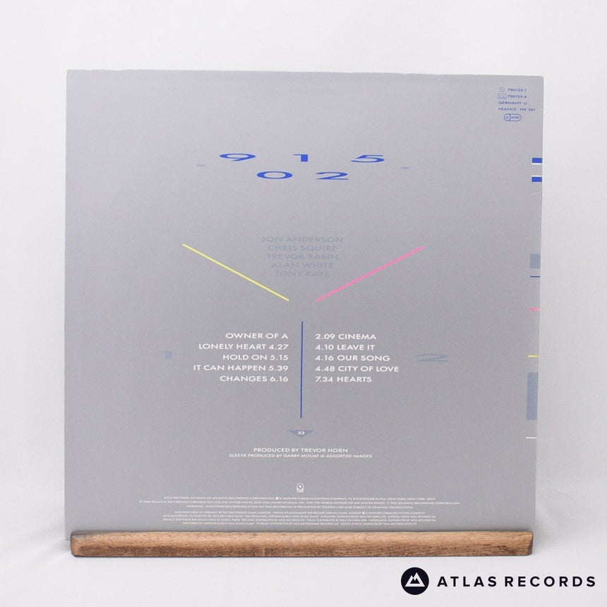 Yes - 90125 - Reissue LP Vinyl Record - EX/EX