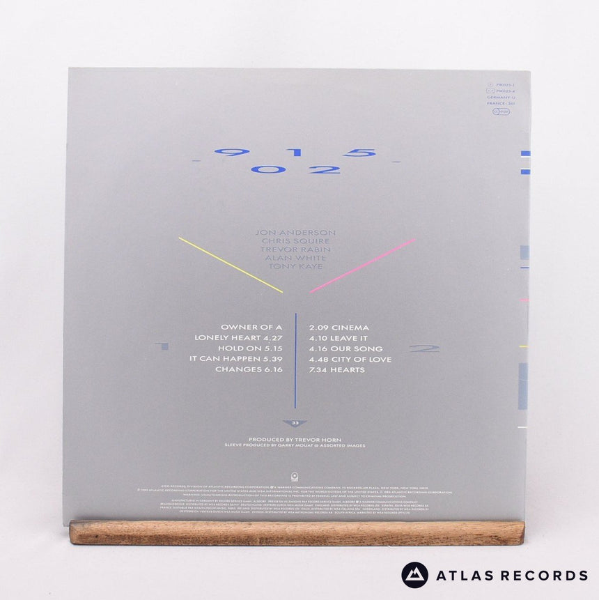 Yes - 90125 - Insert LP Vinyl Record - EX/EX