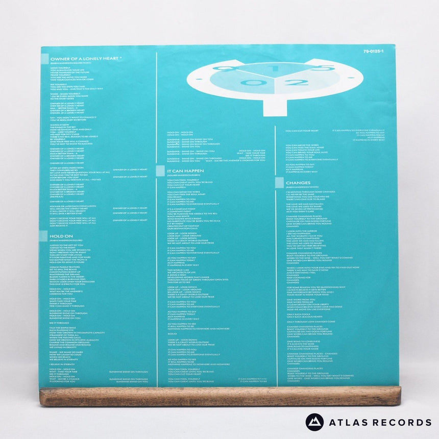 Yes - 90125 - LP Vinyl Record - VG/VG+