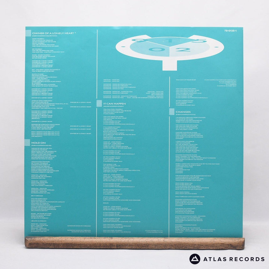 Yes - 90125 - Insert LP Vinyl Record - EX/EX