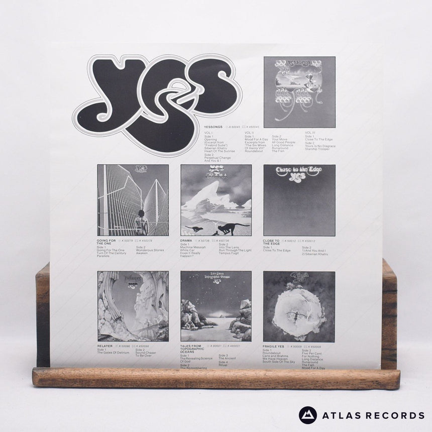 Yes - 90125 - Insert LP Vinyl Record - EX/EX