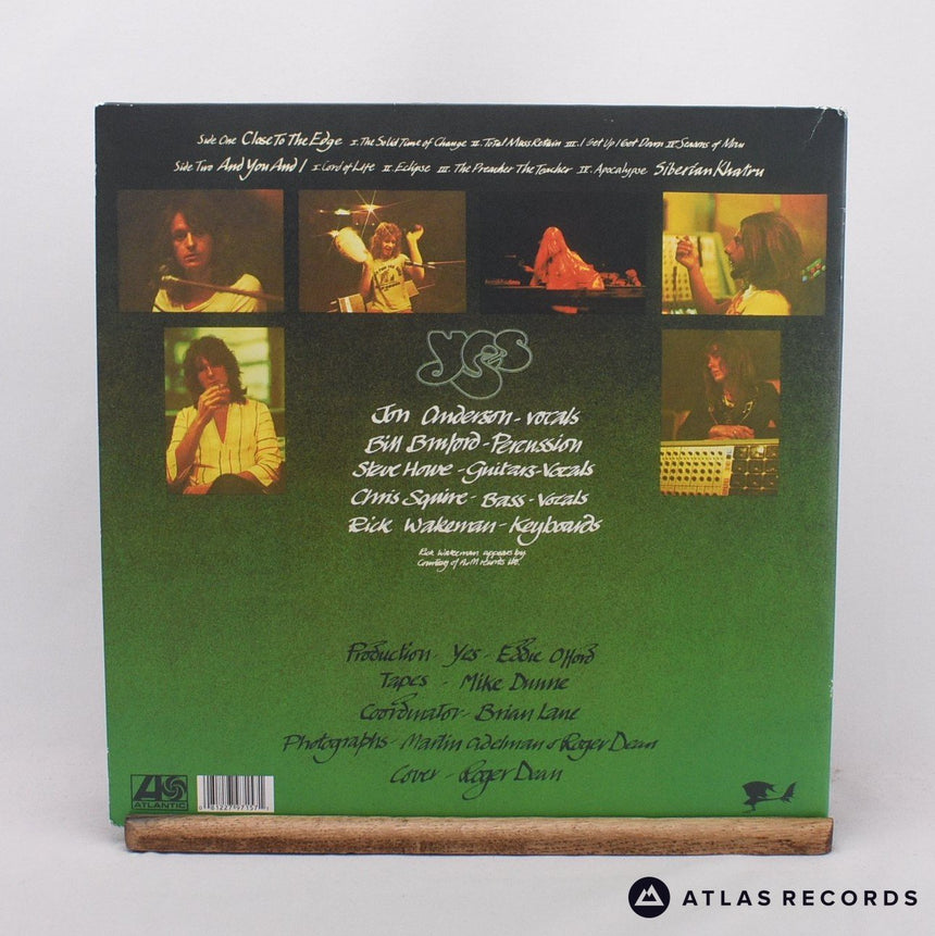 Yes - Close To The Edge - 180G Reissue Gatefold A1 B2 LP Vinyl Record - NM/NM