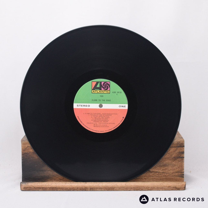 Yes - Close To The Edge - Reissue Gatefold Canada LP Vinyl Record - EX/EX