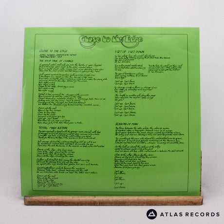 Yes - Close To The Edge - 180G Half Speed Master -A -B LP Vinyl Record - NM/NM