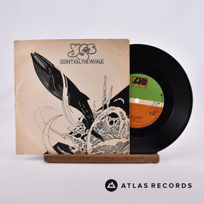 Yes Don't Kill The Whale 7" Vinyl Record - Front Cover & Record