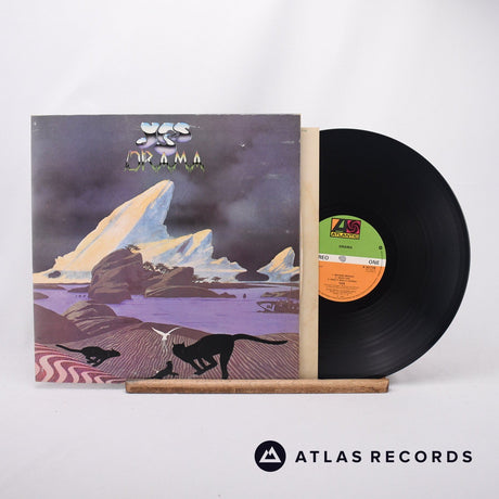 Yes Drama LP Vinyl Record - Front Cover & Record