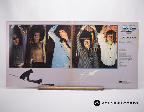 Yes - Drama - Lyric Sheet Gatefold LP Vinyl Record - VG+/EX
