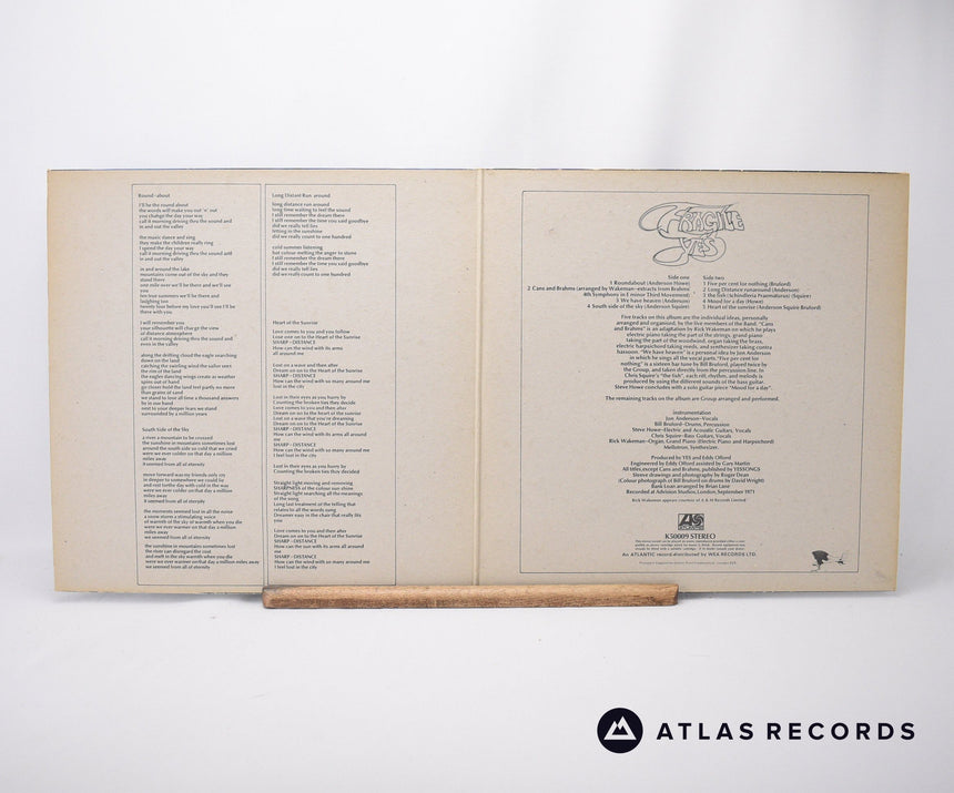 Yes - Fragile - Reissue Gatefold LP Vinyl Record - VG+/EX