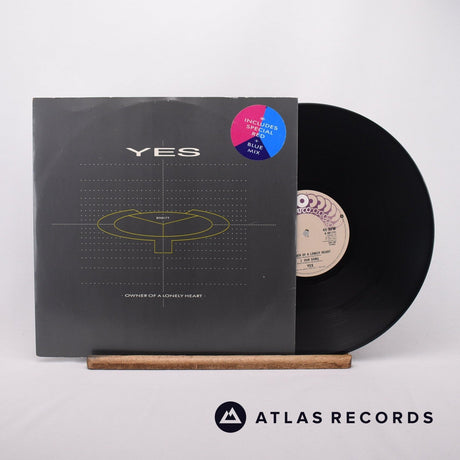 Yes Owner Of A Lonely Heart 12" Vinyl Record - Front Cover & Record