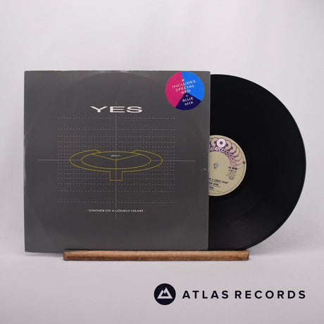 Yes Owner Of A Lonely Heart 12" Vinyl Record - Front Cover & Record