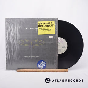 Yes Owner Of A Lonely Heart 12" Vinyl Record - Front Cover & Record