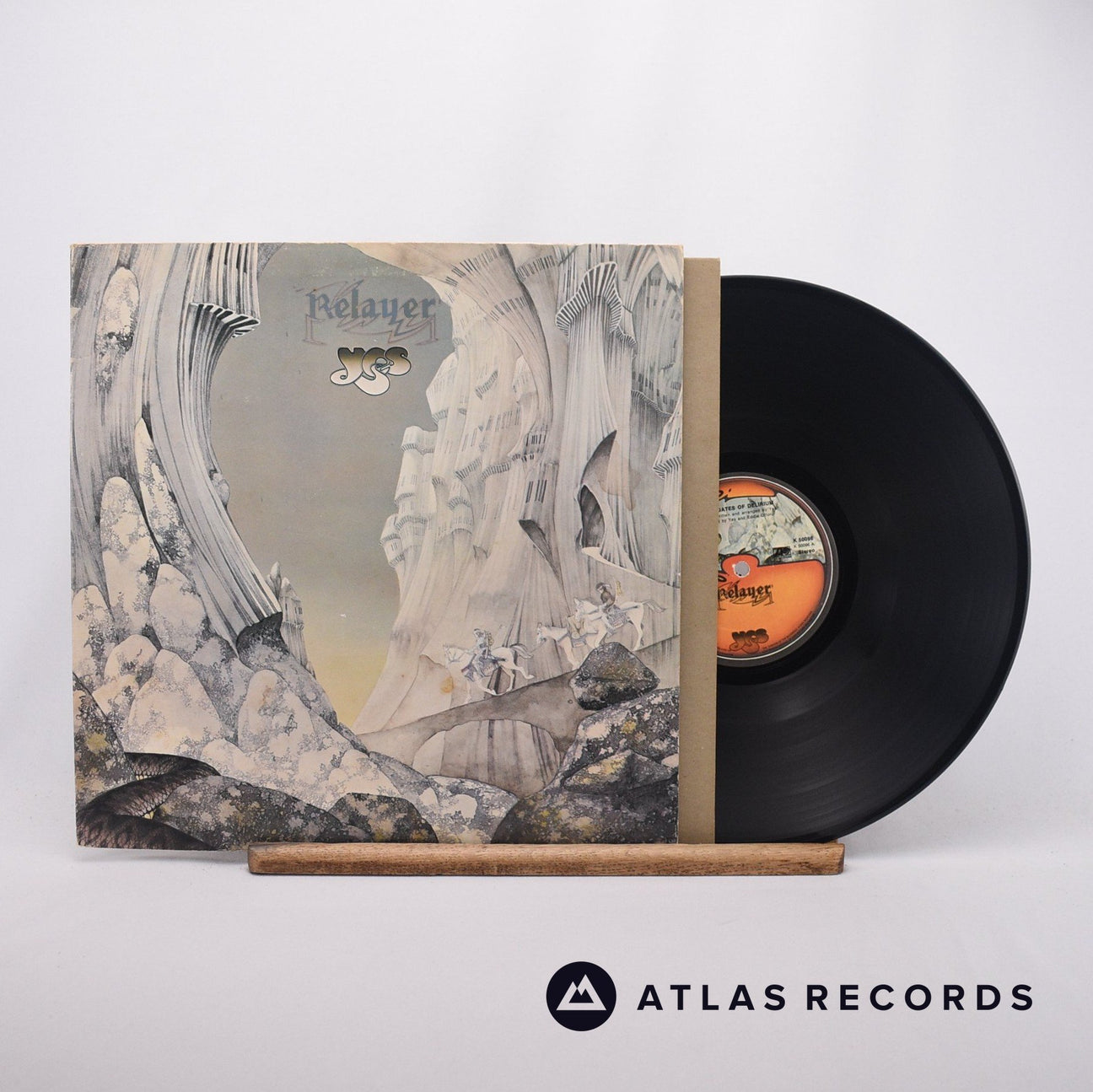 Yes Relayer LP Vinyl Record - Front Cover & Record