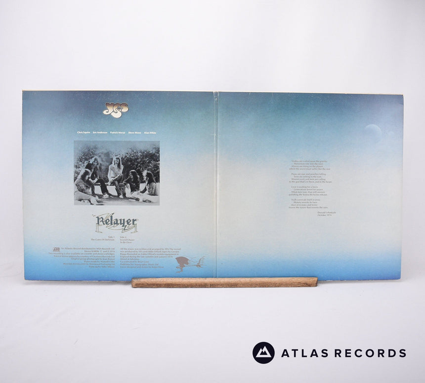 Yes - Relayer - Gatefold LP Vinyl Record - VG+/EX