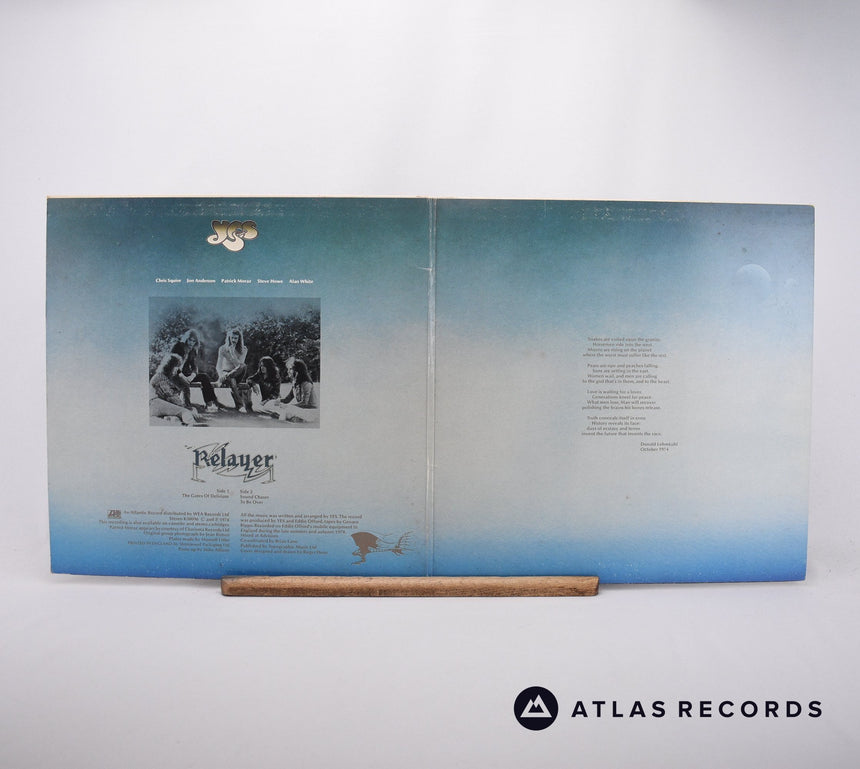 Yes - Relayer - Gatefold LP Vinyl Record - VG+/VG+