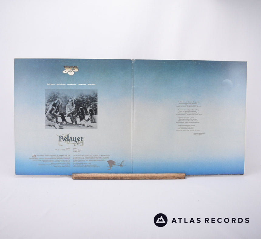 Yes - Relayer - Gatefold LP Vinyl Record - EX/VG+
