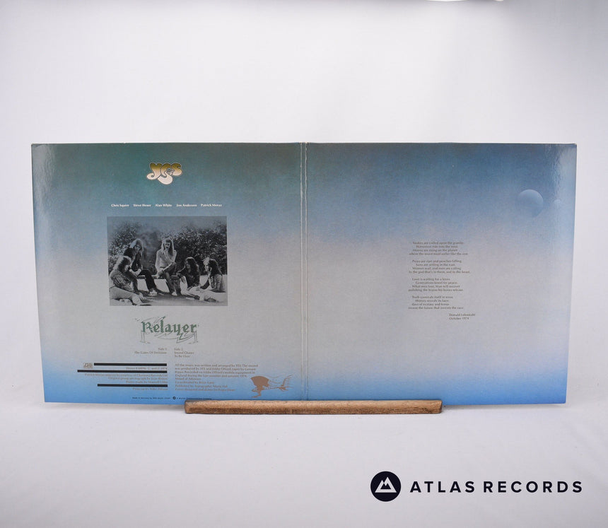 Yes - Relayer - Reissue Gatefold LP Vinyl Record - EX/EX