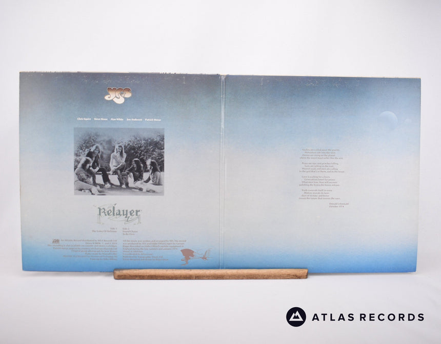 Yes - Relayer - Gatefold LP Vinyl Record - VG+/VG+